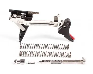 фото УСМ Glock 17, 19, 26, 34 (9 мм) - Полный набор 4-ого поколения для усовершенствования спуска (FFT-PRO-ULT-4G9-B-B)