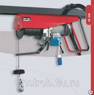 фото Лебедка HE-300 с консолью (1100 Вт, 40м, 23 м/мин)