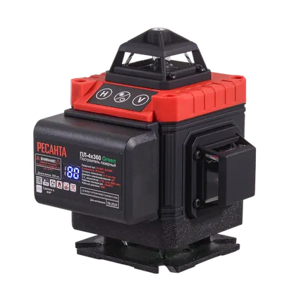 Фото №0 Построитель лазерный ПЛ-4Х360ШС Green Ресанта