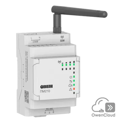 Фото №0 Шлюз сетевой ПМ210 д/доступа к сервису OwenCloud