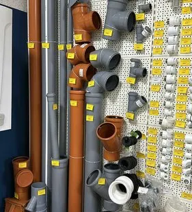 фото Канализация в ассортименте