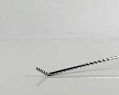 фото Крючок на овальную трубу L=250мм d=5мм, хром