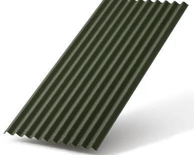 фото ОНДУЛИН(БЕЗ ГВОЗДЕЙ)ЗЕЛЕНЫЙ 1.95*0.95-СМАРТ