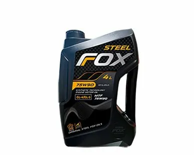 фото Трансмиссионное масло Steel FOX MTF 75W90 GL-4/GL-5 1л