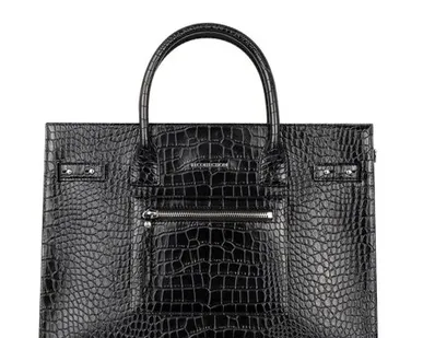 фото Черная сумка Базель с фактурным тиснением TJ COLLECTION XT 8465924 BLC