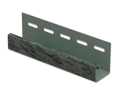 фото J-trim (ЮП) Стоун-Хаус "Камень" изумрудный 3 050 мм