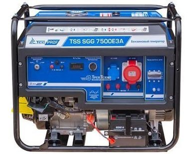 фото Бензогенератор TSS SGG 7500Е3A