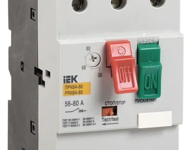фото Пускатель ПРК64-40 In=40A Ir=25-40A Ue 660В IEK DMS22-40