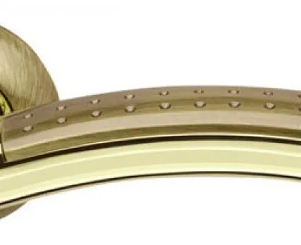 Фото №0 Дверные и межкомнатые ручки Armadillo Libra LD26-1AB/GP-7 бронза/золото