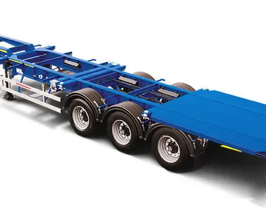 фото Аренда полуприцепа контейнеровоза грузоподъемностью 23 тн