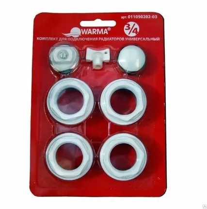 Фото №0 Набор для алюм. радиат. 1" - 3/4" без кр. /1шт