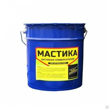 Фото №0 Мастика для гибкой черепицы (Фиксер) ведро 3,6кг