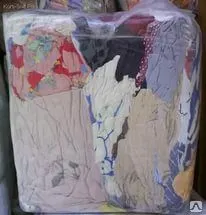 Фото №0 Ветошь х/б /ситец, бязь, трикотаж от 5*10 см брикет по 10кг