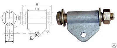 Фото №0 Узел крепления КГН-12-5