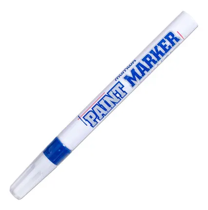 Фото №0 Маркер-краска MunHwa "Slim" синяя, 2мм, нитро-основа