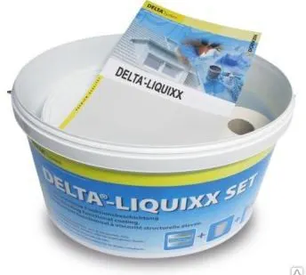 фото DELTA-LIQUIXX
герметизирующая паста + армирующая
лента 2,7 м2.