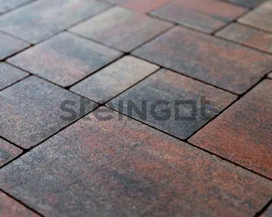 фото Плитка тротуарная Steingot Color Mix, Бавария, цвет Штайн Ферро, толщина 60 мм