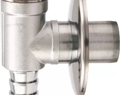 фото Сифон для бытовой техники наружный Itap хром 3900034