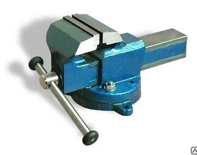 фото Тиски слесарные ТСС-80 мм поворотные сталь г. Глазов