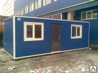 фото Вагончик бытовка металлический