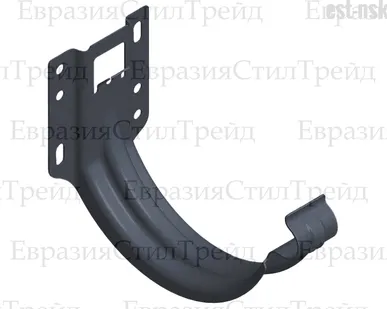 фото Кронштейн желоба короткий 125 мм OSNO MATTE | RAL 7024 Серый графит