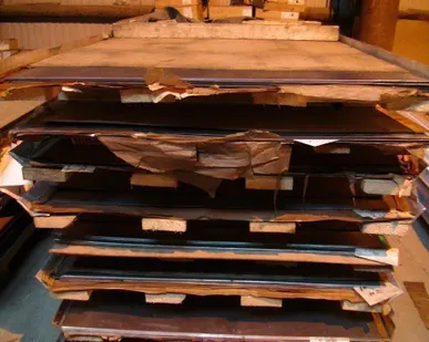 фото Лист бронзовый БрАЖ 9-4 1 мм