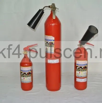Фото №0 Ручной углекислотный огнетушитель