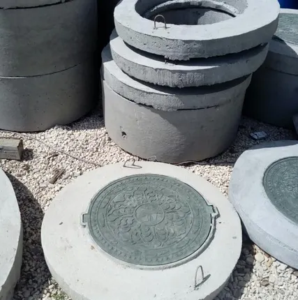 Фото №0 Плита перекрытия ППЛ-8 (крышка ремонтного кольца со встроенным люком)