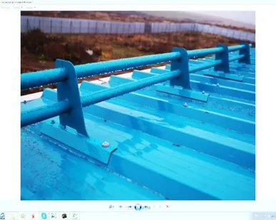 фото Снегозадержатель для сэндвич-панелей "ПРОФ" окраш.