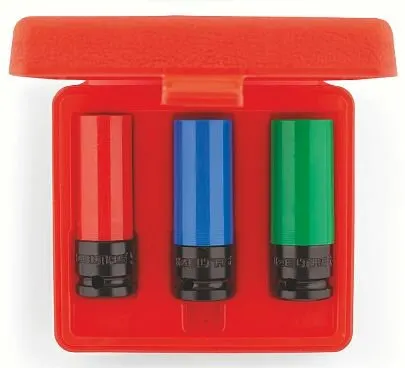 Фото №0 Набор торцевых головок ударных 1/2" 17-19-21 мм для литых дисков, 3предмет, IZELTAS, 1113009003, 14000000178