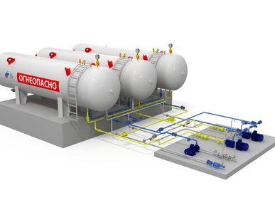 фото МОНОБЛОЧНАЯ ГАЗОВАЯ ЗАПРАВКА