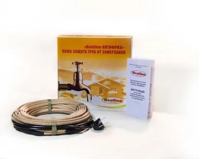 фото Обогрев трубопровода
