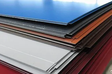 фото Плоский лист с покрытием 0,4 мм