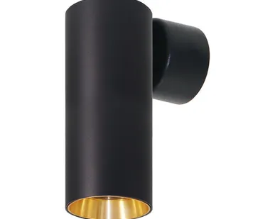 фото Светильник настенно-потолочный Feron ML1015 GU10, черный, золотой