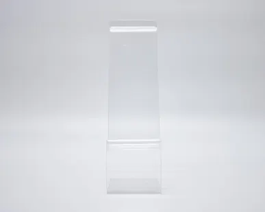 фото Подставка под телефон на экономпанель 60*205*89 мм, прозрачный акрил 2,0 мм