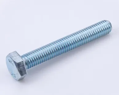 фото Болт М12х30 с шестигранной головкой оцинк. DIN 933 (уп.10шт) класс прочн. 8.8. пакет СТРОЙМЕТИЗ UTORM969093М1230