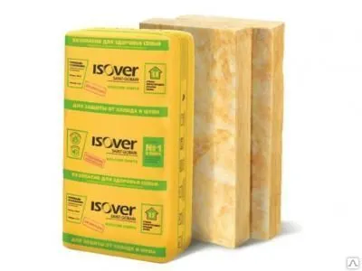 Фото №0 Утеплитель ISOVER ЗвукоЗащита - 50*610*1170/Е/К (14.27м2, 0,714м3)