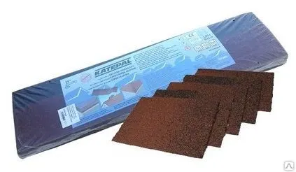 Фото №0 Коньково-карнизная черепица KATEPAL (все цвета черепицы)