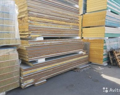 фото Сэндвич панели ппу 60 мм, 2,67 м