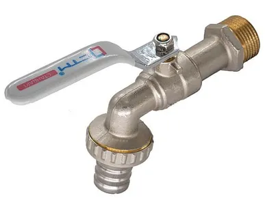 фото Кран шаровый 3/4 дюйма, водоразборный, резьба наружняя