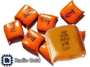 Фото №0 Конденсаторы КМ рыжие группы Н50 М15Размер: средний- крупный