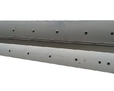 фото Нож ср. 225.07.04.00.005 (1820x180x12) (импорт 300НВ) на технику ДЗ-180 двусторонний.; прямой