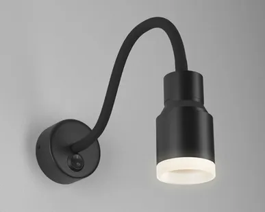 фото Настенный светодиодный светильник с гибким корпусом Molly LED MRL LED 1015 черный
