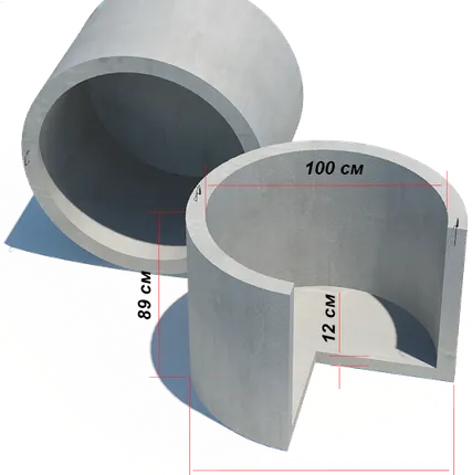 Фото №0 Кольцо колодца с дном КСД 10.9