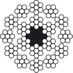 фото Канат 22 мм DIN 3069 стальной