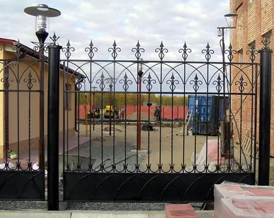 фото Кованые заборы