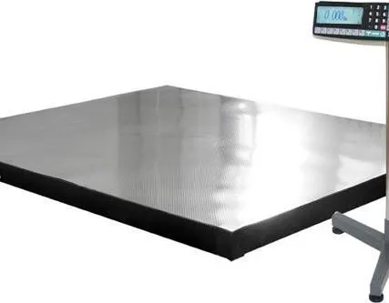 Фото №0 4D-P весы платформенные настил н/с (1500х1250) 3000 кг