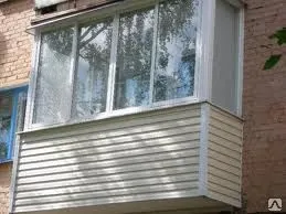 Фото №0 Пластиковая лоджия 3м