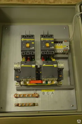 Фото №0 Щит АВР 3-200А