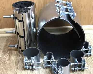 фото ремонтные хомуты от производителя Краб Сансфера